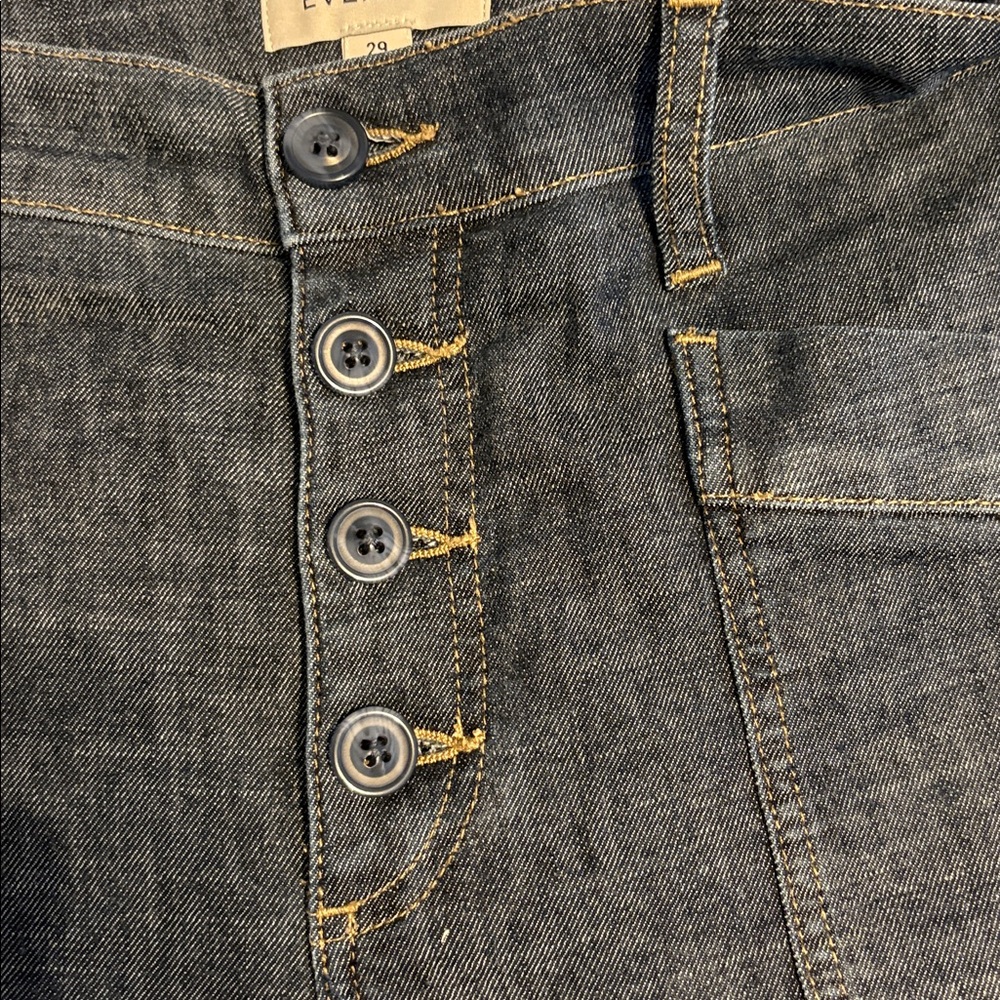 Evereve Blue Denim Jeans - Picture 11 of 13